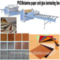 Cold glue PVC/PU paper laminating machine/Cold glue PVC /PU Paper sticking machine